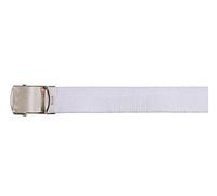ceinture, 3mm, boucle métallique, Couleur:weiß;Taille:130