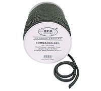 MFH 27505B 60 mètres de Corde en polypropylène (Olive/ 7 mm)