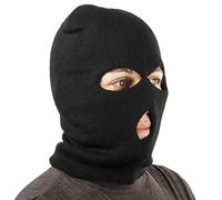 MFH 3-trous Cagoule Balaclava 10903 acrylique (Noir)