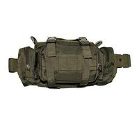 MFH 30703B Sac de Transport pour Hanches et bandoulière Olive 30 x 15 x 7 cm