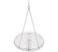 MFH 33641 Grille Pliante avec chaîne pour Suspendre(49 x 3,5 cm/Argent)