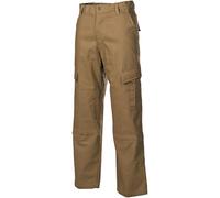 MFH ACU Ripstop Pantalon Hommes Combat Cargo Militaire Armée Airsoft Coyote Tan