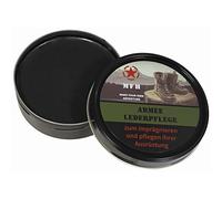 MFH Baume de soin pour chaussures de l'armée - Soin du cuir - Différentes versions, Produit d'entretien pour chaussures - Noir - 150 ml, 150 ml