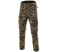 MFH BDU Pantalons de Combat Ripstop Noir