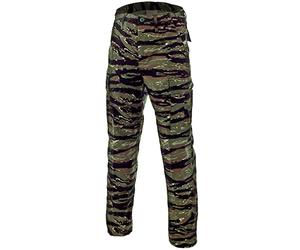 MFH BDU Pantalons de Combat Ripstop Noir