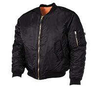 Max Fuchs Veste MA-1 US Flight Jacket MFH Noir 3XL