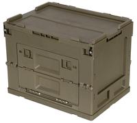 MFH Boîte en plastique pliable 20 l olive (20 l)