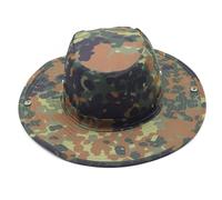 MFH Brand Chapeau militaire style brousse Flecktarn Bucket Panama Jungle Summer Cap, multicolore, Taille unique