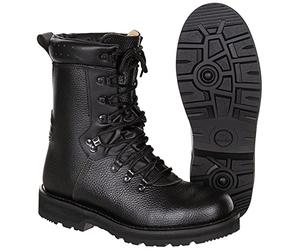 MFH BW Bottes de combat en cuir pour homme Type 2000 Bottes de randonnée 37-50, Noir, 42 EU