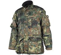 MFH BW Veste d’intervention Camouflage Flecktarn Longue Smock