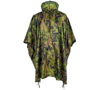 MFH Cape de pluie RipStop US Army - Manteau de pluie, Camouflage M05, taille unique