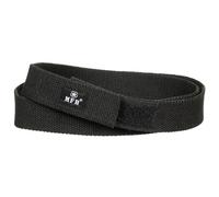 MFH Ceinture à fermeture Velcro Noir Noir 140 cm