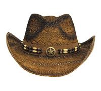 MFH Chapeau de Paille Western Taille unifiée (Tennessee)