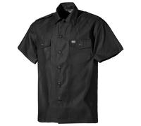 MFH Chemise à manches courtes US Homme Militaire Sécurité Police Tactique Noir