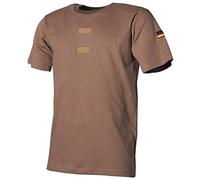 MFH Chemise Tropicale de la Bundeswehr avec Badge et Velcro (Coyote/L)