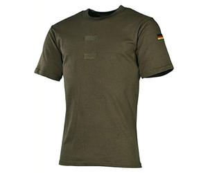 MFH Chemise Tropicale de la Bundeswehr avec Badge et Velcro (Olive/XXL)