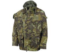 MFH Commando Veste Capuchon Hommes Manteau Randonnée Smock M95 Czech Woodland