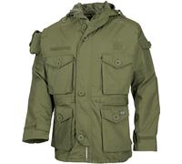 MFH Commando Veste Smock Randonnée Hommes Parka Chasse Armée Manteau OD Vert