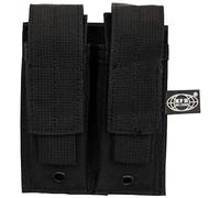 MFH Double 9mm Magazine Poche Petit Molle Noir
