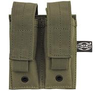 MFH Double 9mm Magazine Poche Petit Molle Olive