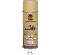 Peinture militaire en spray 400 ml MFH - WH Khaki Tropics (RAL1002)
