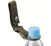 MFH Fixation pour bouteilles à la ceinture ou au système-ressorts (Olive)