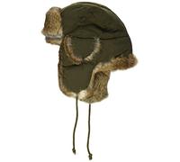 MFH Hiver Cap Olive avec Fourrure de Lapin Taille XL