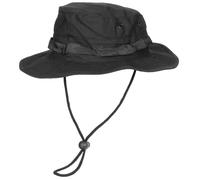 MFH Homme GI Ripstop Bush Chapeau Noir