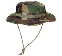 MFH Homme GI Ripstop Bush Chapeau Noir