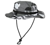 MFH Homme GI Ripstop Bush Chapeau Noir