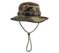 Chapeau US GI Bush Hat Boonie Rip-Stop MFH - Woodland S