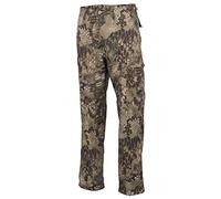 MFH Homme Pantalon de Combat US BDU Noir