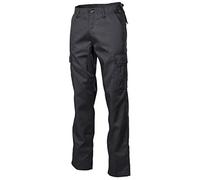 MFH Homme Pantalon de Combat US BDU Noir Taille XXL