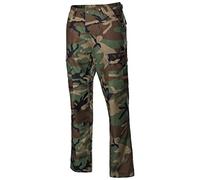 MFH Homme Pantalon de Combat US BDU Reinforced Woodland Taille M