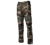 MFH Homme Pantalon de Combat US BDU Woodland Taille S