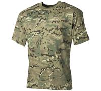 MFH Homme T-Shirt Coton Paintball Militaire Qualité Supérieure Operation Camo