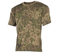 MFH T-Shirt Homme Airsoft Militaire Tactique Armée Combat Coton Digital Flora