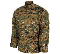 MFH Hommes ACU Veste de Terrain Ripstop Digital Woodland
