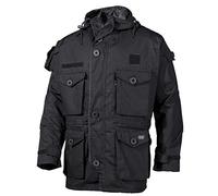 MFH Hommes Commando Veste Smock Noir taille M