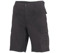 MFH Hommes Us Bdu Bermudes Combat Armée Travail Trekking Coton Ripstop Noir