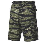 Mfh Hommes Us Bdu Bermudes Combat Travail Trekking Ripstop Tiger Stripe Camo