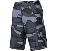 MFH Hommes US BDU Bermudes Shorts Combat Militaire Travail Trekking Skyblue Camo