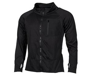 MFH Hommes US Tactique Soft Shell Jacket Noir