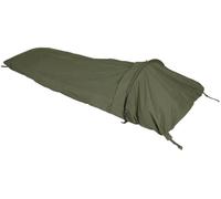 MFH Hooped Sac de bivouac de bivouac avec armature, stratifié, 3 couches, imperméable, respirant, vert olive, 235 x 70/95 x 45 cm
