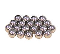 MFH Lot de 200 billes en acier pour lance-pierre env. 10 mm