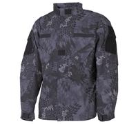 MFH Mission Combat Veste Ripstop Militaire Uniforme Extérieur Snake Black Camo