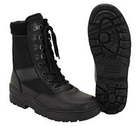 MFH Mixte 388 Trous Chaussure de Marche, Noir, 45 EU