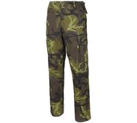 MFH Pantalon de combat US BDU Homme Randonnée Militaire Czech Woodland Camo