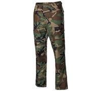 MFH Pantalon de combat US BDU Reinforced Homme Trekking Militaire Woodland Camo