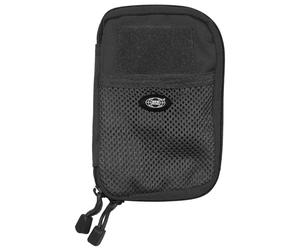 MFH Petit Document Sac Pouch Utilitaire Militaire Armée Porte Accessoire Noir